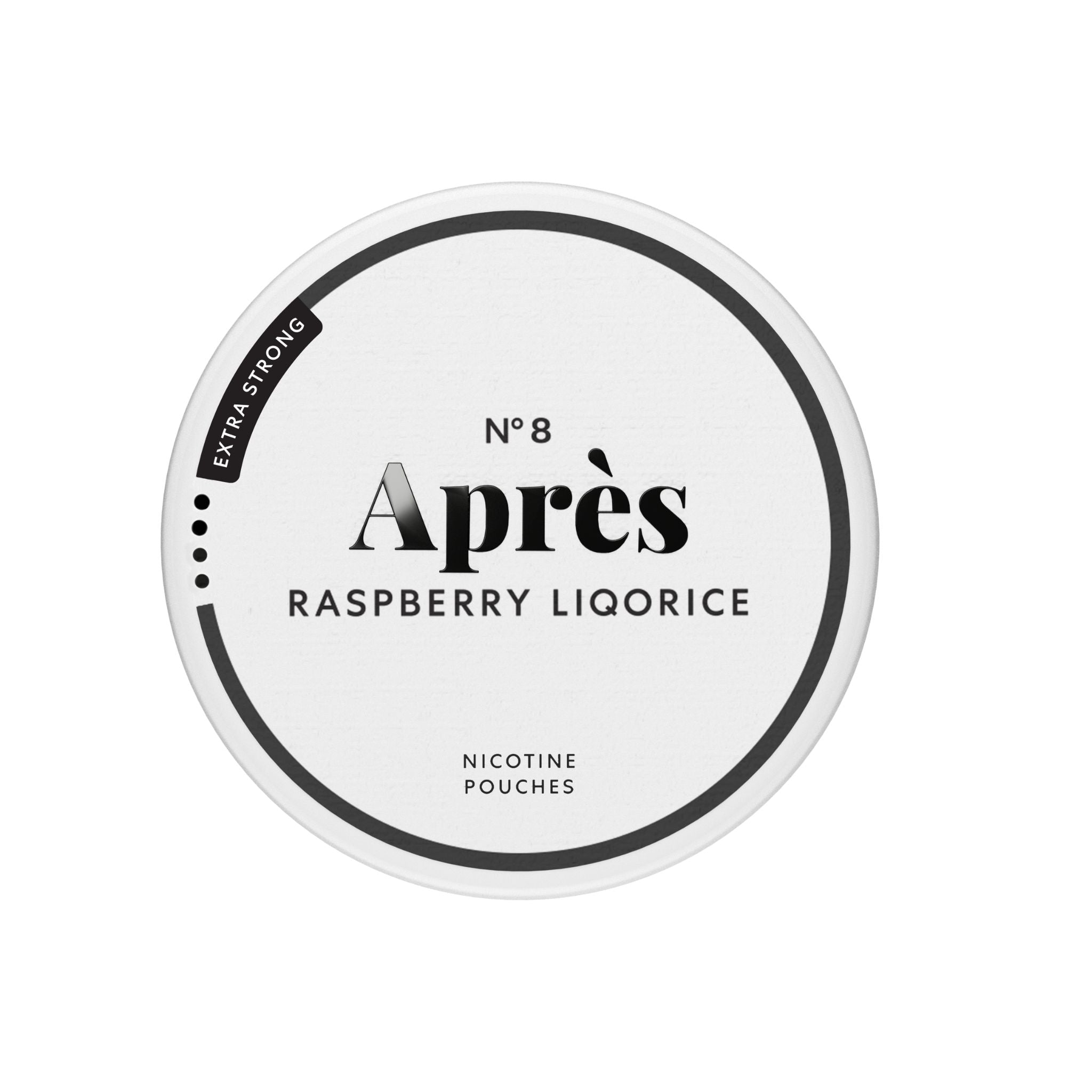 APRES N°8 Raspberry Liqorice Extra Strong