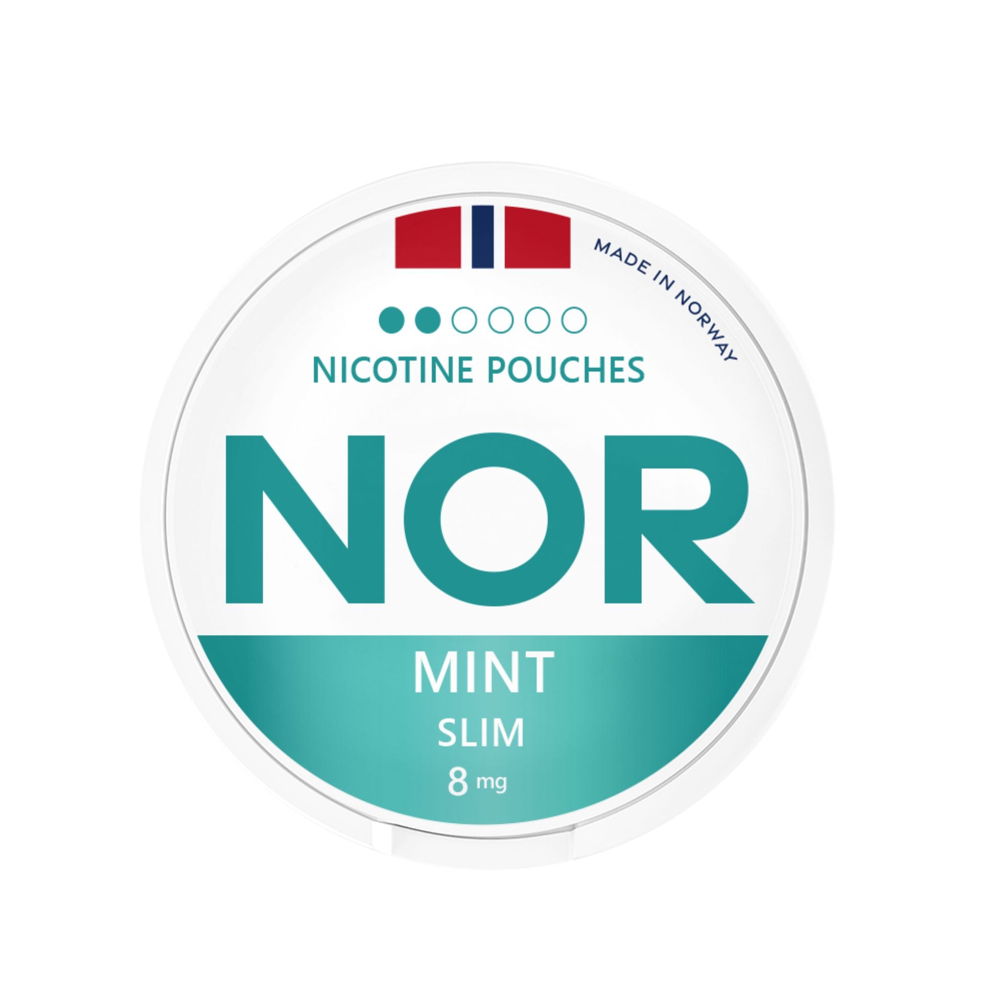 norwegian tobacco pouch NOR Ice Mint Slim Nicotine Pouches NOR Nicotine Pouches Premium