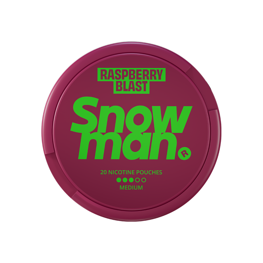 SNOWMAN RASPBERRY BLAST MEDIUM